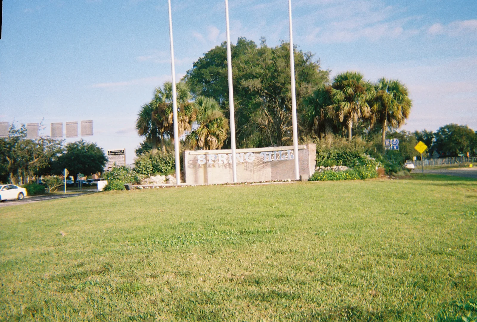Spring Hill Florida gateway on US 19 near Brookridge and western Hernando County shopping corridors