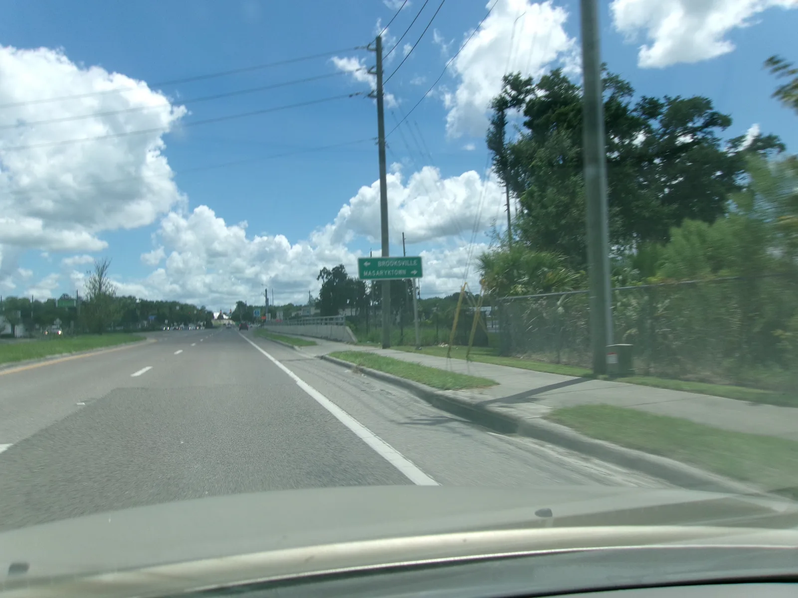State Road 50 near US 41 in Brooksville connecting Cascades at Southern Hills to downtown and shopping
