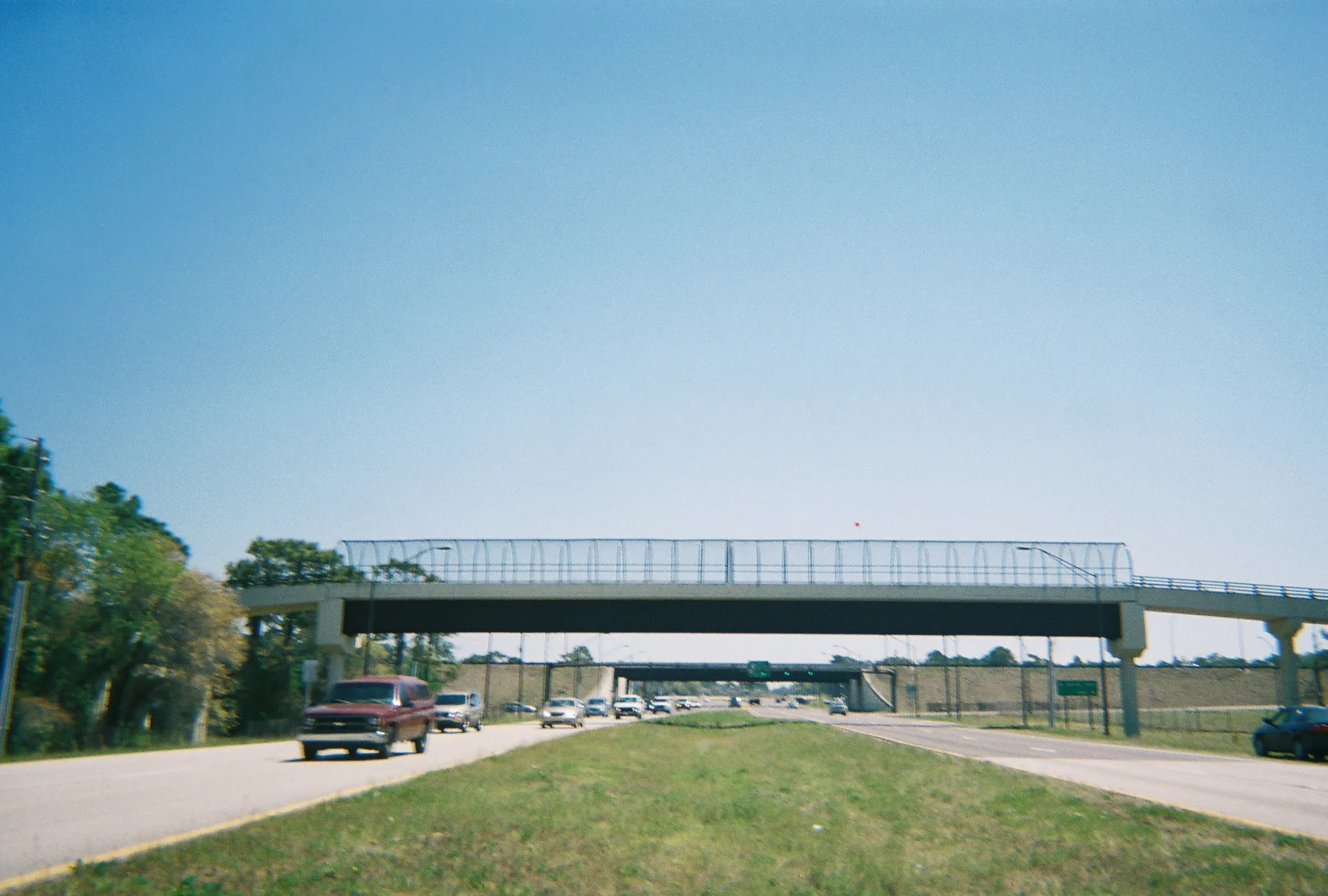 Suncoast Trail bridge crossing State Road 50 near High Point in Hernando County Florida