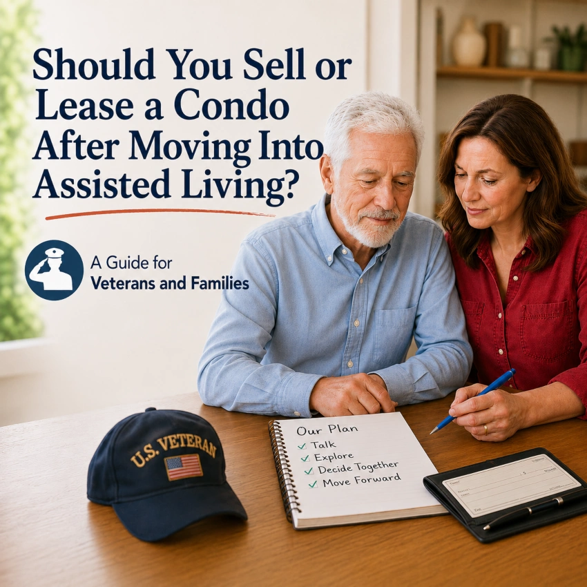 Sell or Lease Condo after Assisted Living